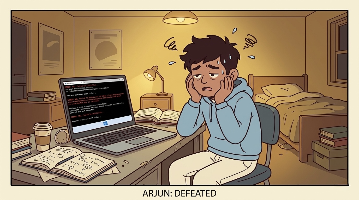Arjun overwhelmed at Best Buy