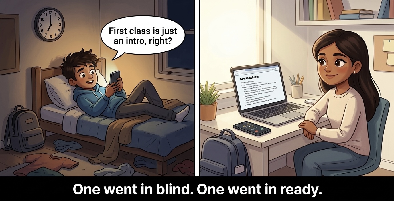 Blog 12 — The Night Before Your First Class